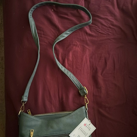 JEN & CO TEAL CROSSBODY BAG - Picture 7 of 8